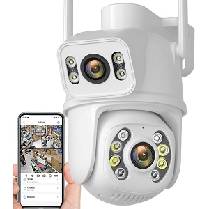Camara Wifi Doble Lente