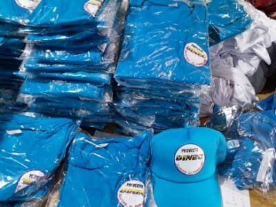 Camisetas con Bordado DINEC