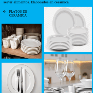 Platos de cerámica