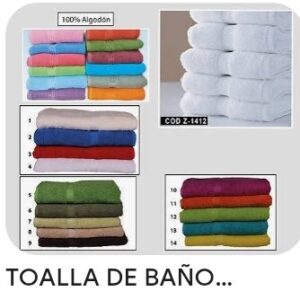 Toallas de baño