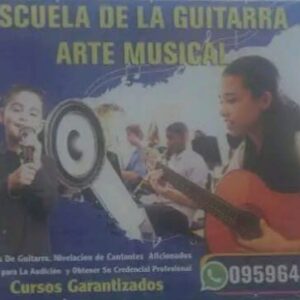 Cursos de canto y guitarra