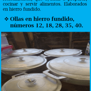 Ollas de hierro fundido