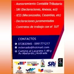 SERVICIO DE ASESORIA CONTABLE TRIBUTARIA