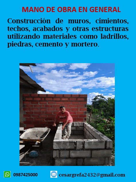 Mano de obra en general