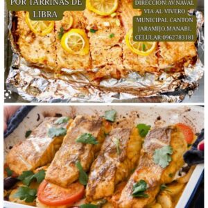 Pescado horneado en aceite