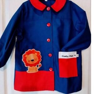 Mandil para niños de 3 a 5 años.