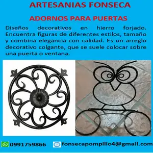 Adornos para puertas