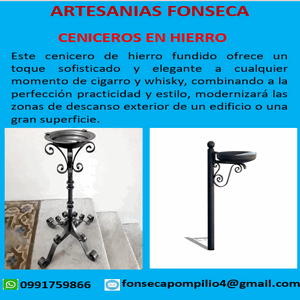 Ceniceros de hierro