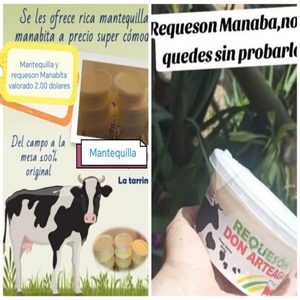 Rico requesón manaba