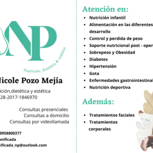 CONSULTAS NUTRICIONALES
