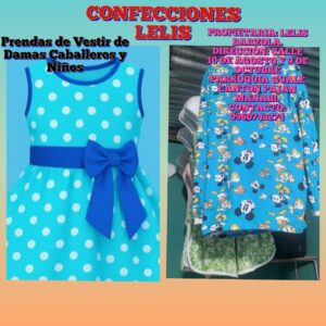 Ropas de Damas Caballeros y Niños