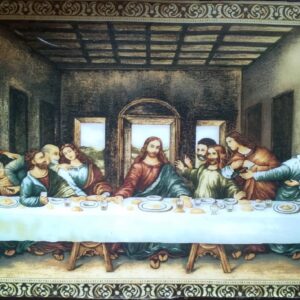 Cuadro de la cena con Resina epóxica