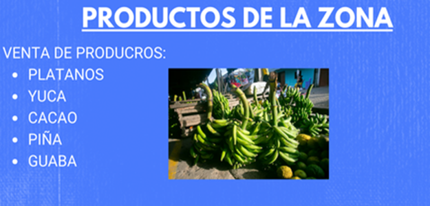 productos de la zona