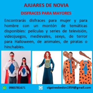Disfraces para mayores