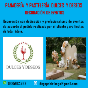 Decoración de eventos