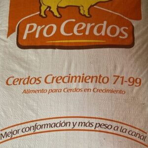 Balanceado Pro cerdos crecimiento