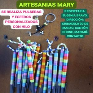 Esferos y llaveros