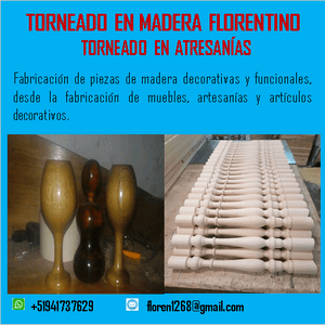 Torneado en madera