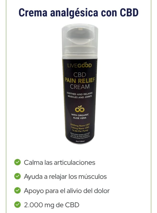 CREMA ANALGÉSICA CON CBD