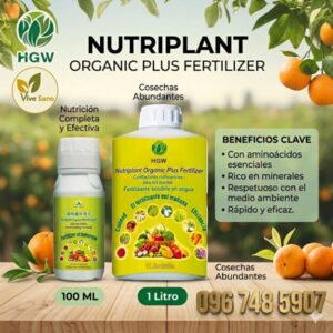 FERTILIZANTE ORGÁNICO NUTRIPLANT