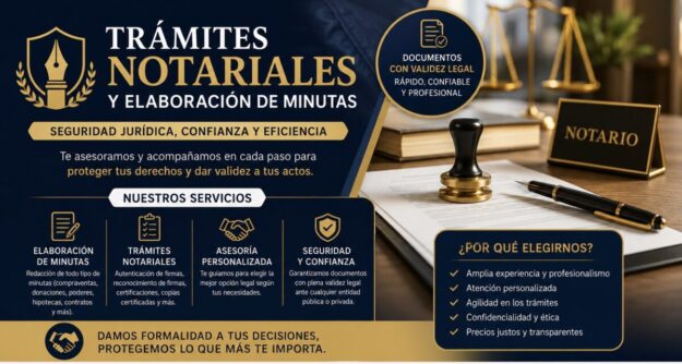 Trámites notariales