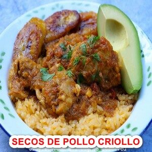 Seco de Pollo criollo