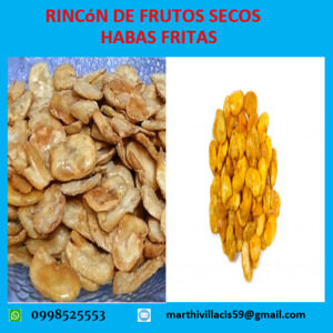 Habas fritas