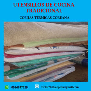 Cobijas térmicas coreana
